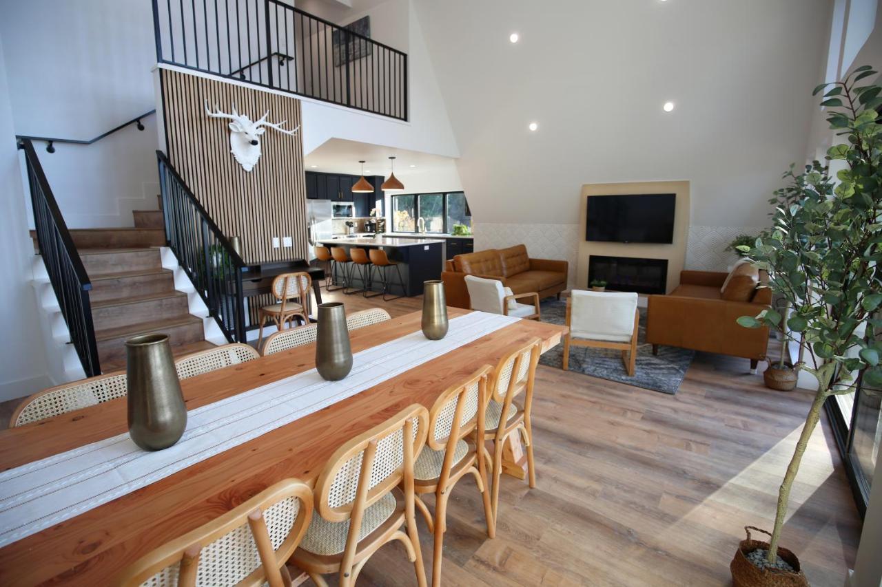 High End A-Frame - Hot Tub - Awesome Views - Yosemite - Electric Vehicle Friendly - Sleeps 10 Villa Oakhurst Bagian luar foto
