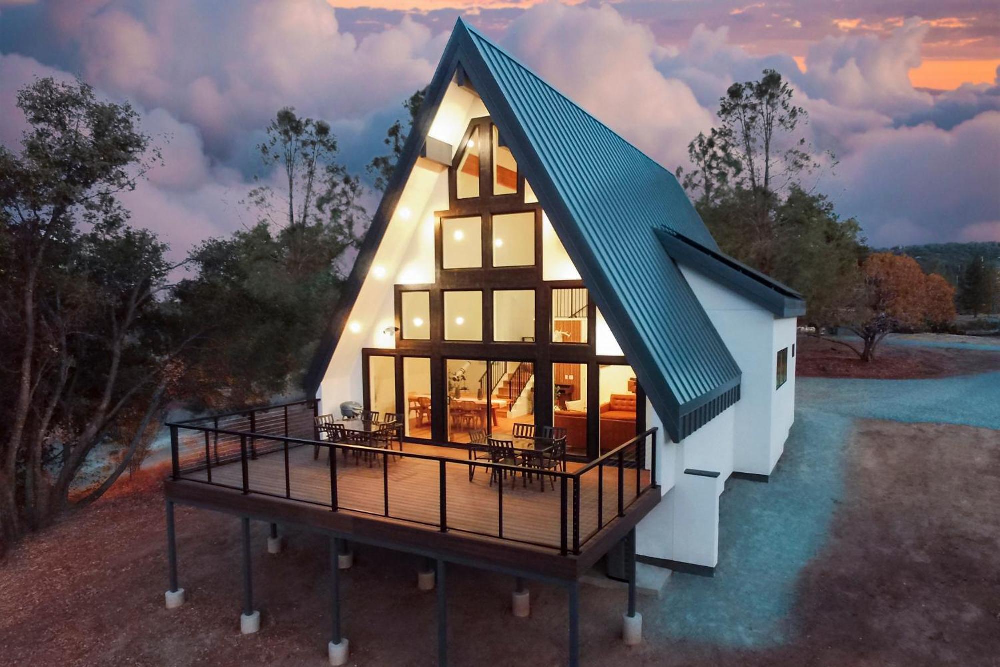 High End A-Frame - Hot Tub - Awesome Views - Yosemite - Electric Vehicle Friendly - Sleeps 10 Villa Oakhurst Bagian luar foto