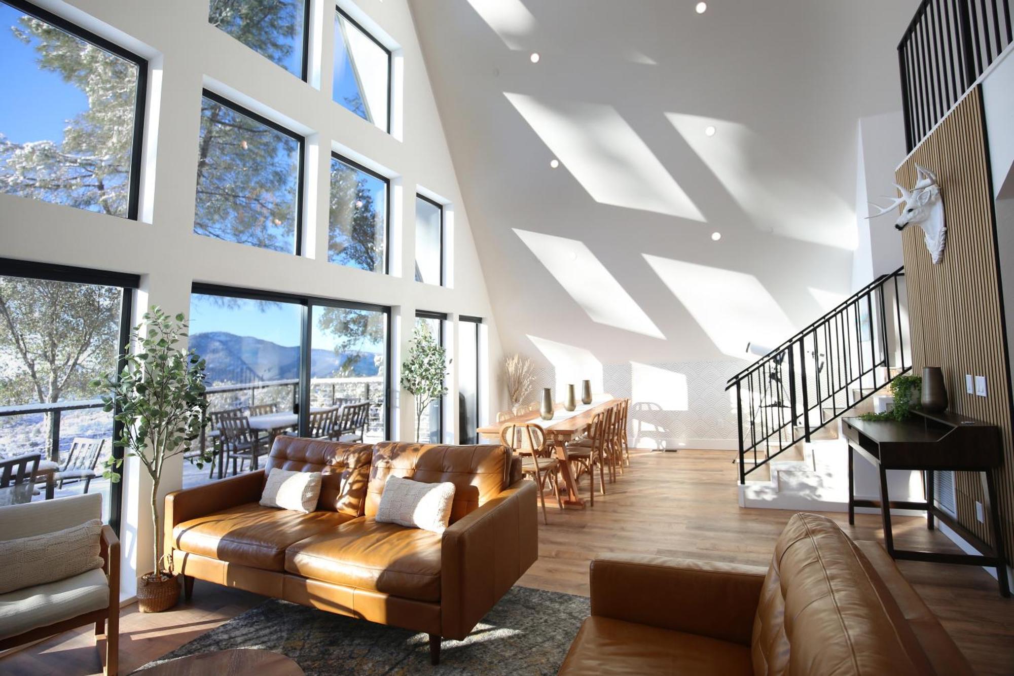 High End A-Frame - Hot Tub - Awesome Views - Yosemite - Electric Vehicle Friendly - Sleeps 10 Villa Oakhurst Bagian luar foto